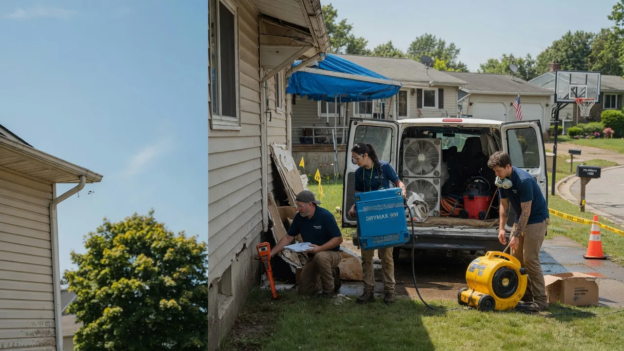 Ceiling Leak Cleanup in Kewanna, IN near me